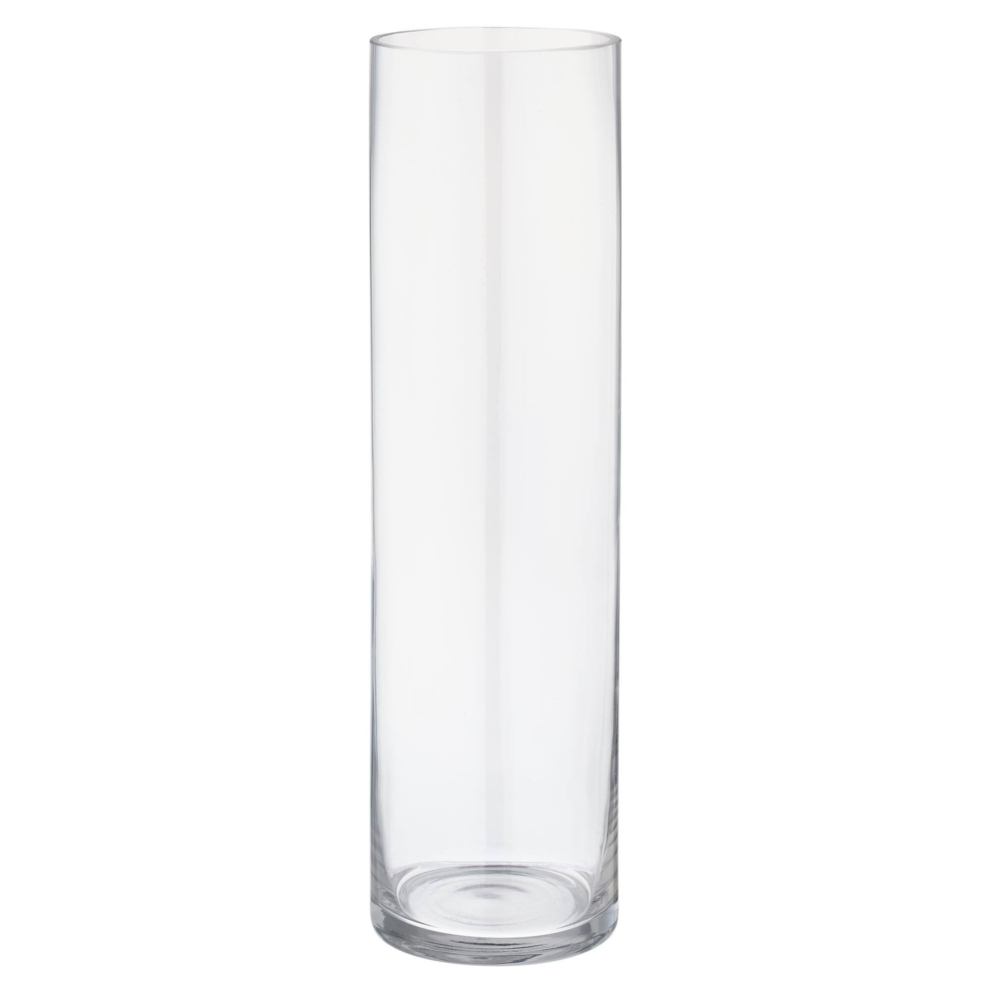 12 Pack: 14" Cylinder Glass Vase by Ashland™